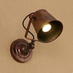O personagem da barra de arte de ferro pode ajustar a lâmpada de parede da lâmpada iluminativa para cima e para baixo