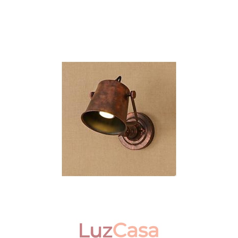 O personagem da barra de arte de ferro pode ajustar a lâmpada de parede da lâmpada iluminativa para cima e para baixo