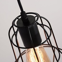 Luminária de parede de ferro retrô industrial personalidade criativa luminária de parede com polia elevatória