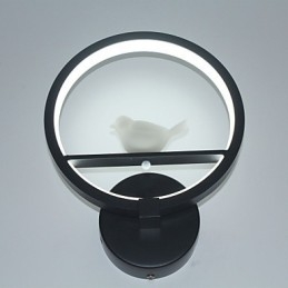 Pintura moderna contemporânea integrada com recurso de luz ambiente para braço oscilante