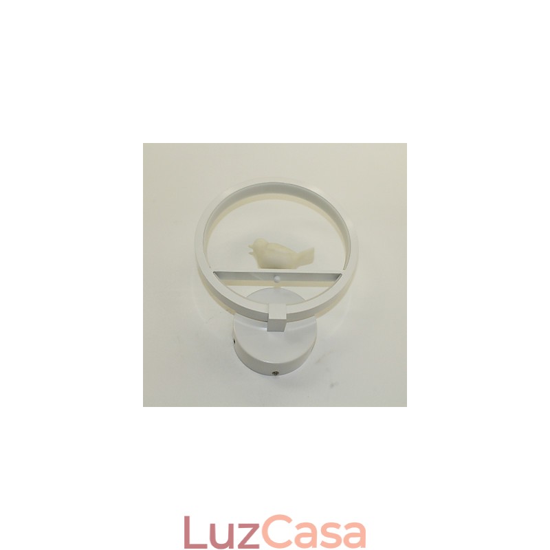 Pintura moderna contemporânea integrada com recurso de luz ambiente para braço oscilante