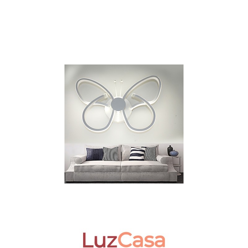 Luminária de parede decorativa de alumínio Luminária de parede simples Sala de estar Corredor Personalidade criativa Luz de cama