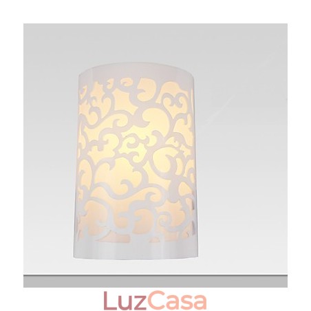 Luminária de parede metálica moderna contemporânea embutida e de teto Hugger, luminária de parede com destaque Luminária de parede metálica moderna contemporânea embutida e de teto Hugger, luminária de parede com destaque