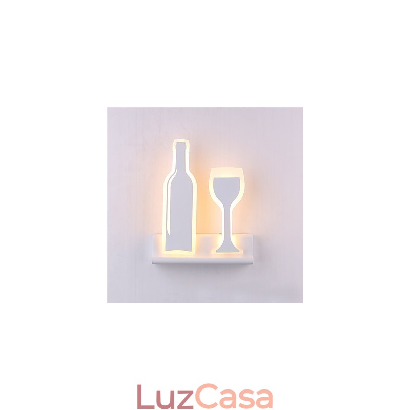 Pintura moderna contemporânea integrada, recurso de pintura contemporânea para arandelas de parede com luz ambiente