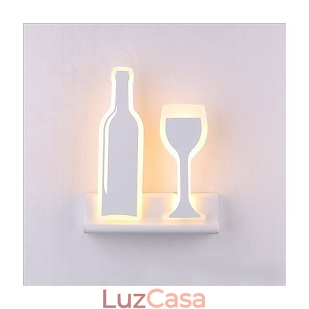 Pintura moderna contemporânea integrada, recurso de pintura contemporânea para arandelas de parede com luz ambiente