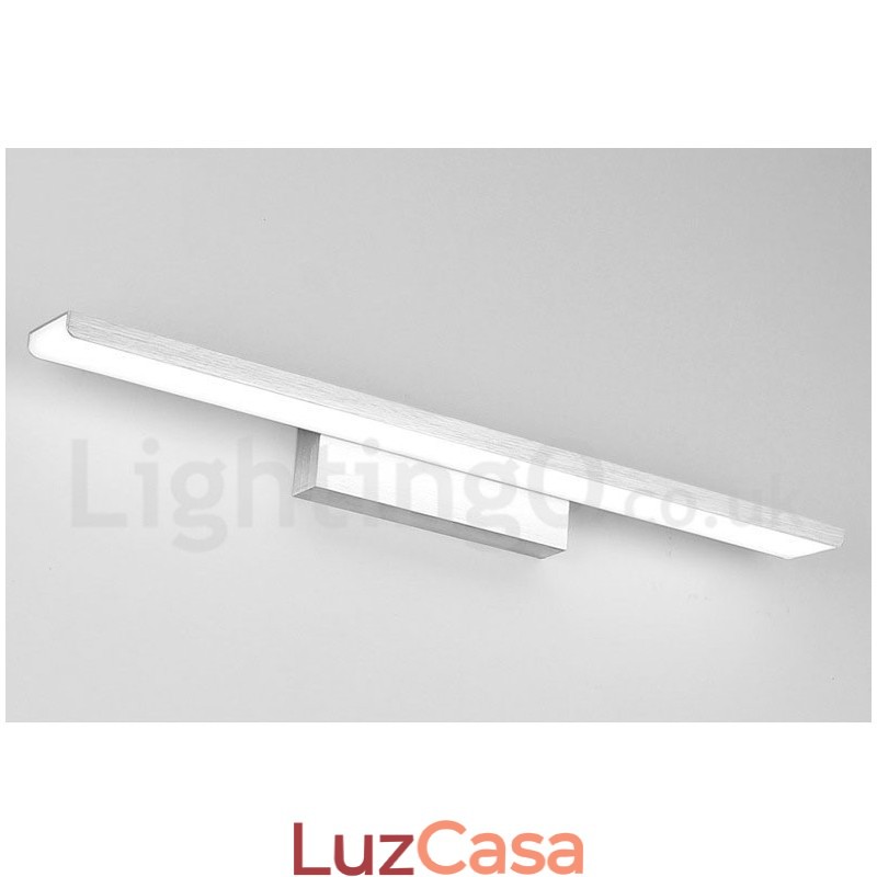 IPMirror Lâmpada Luzes de banheiro Materiais de alumínio e acrílico Luzes de parede Iluminação de maquiagem