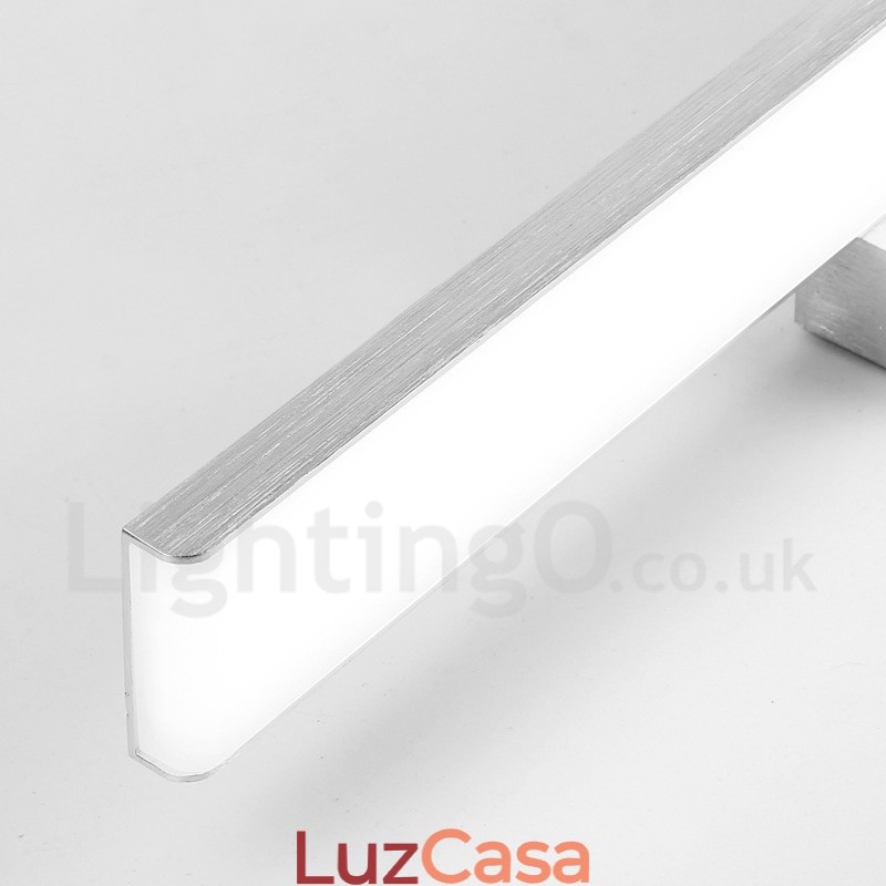IPMirror Lâmpada Luzes de banheiro Materiais de alumínio e acrílico Luzes de parede Iluminação de maquiagem
