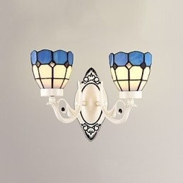 Pintura rústica de chalé para arandelas de parede downlight