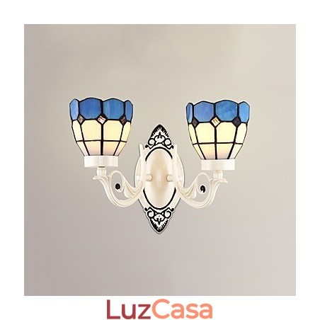 Pintura rústica de chalé para arandelas de parede downlight Pintura rústica de chalé para arandelas de parede downlight