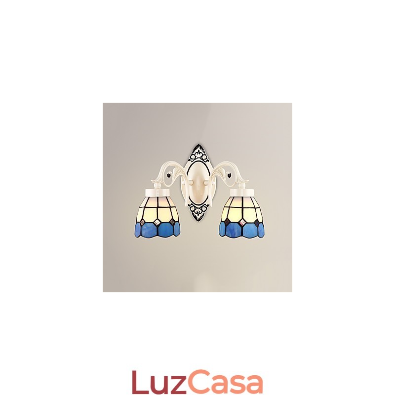 Pintura rústica de chalé para arandelas de parede downlight