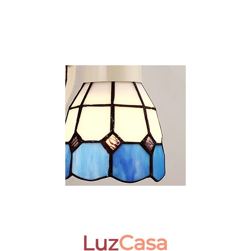 Pintura rústica de chalé para arandelas de parede downlight