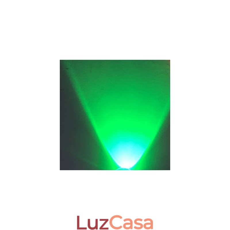 Recurso de novidade integrado multicolorido para arandelas de parede de luz ambiente estilo mini, luminária de parede, cor aleatória