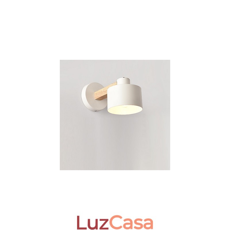 Luminária de parede moderna contemporânea com luz ambiente