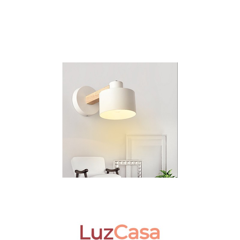 Luminária de parede moderna contemporânea com luz ambiente