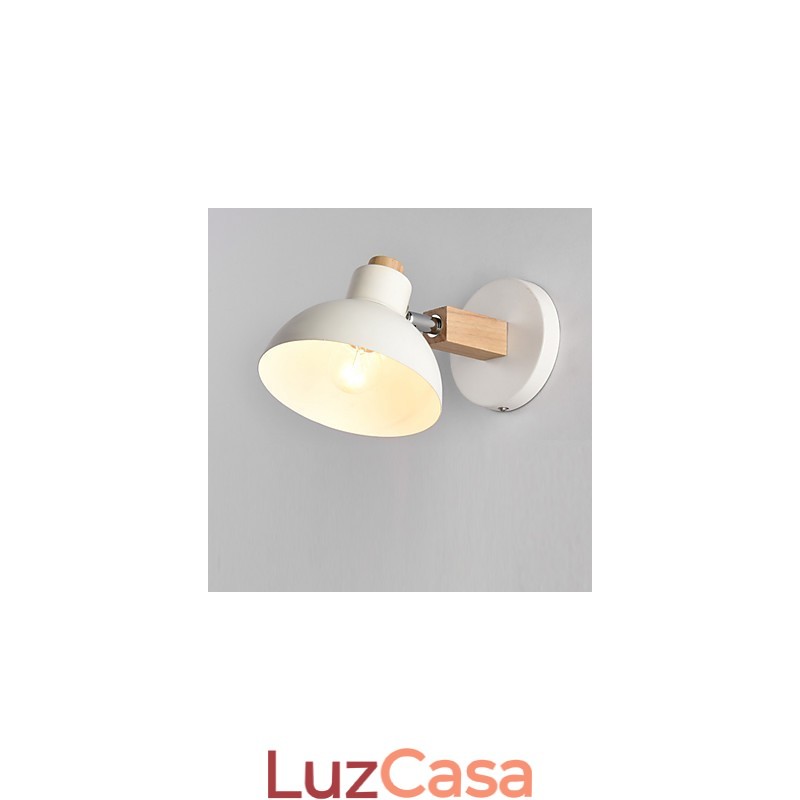 Luminária de parede moderna contemporânea com luz ambiente