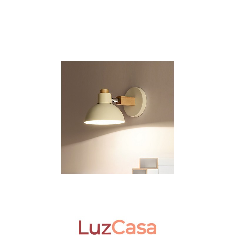 Luminária de parede moderna contemporânea com luz ambiente
