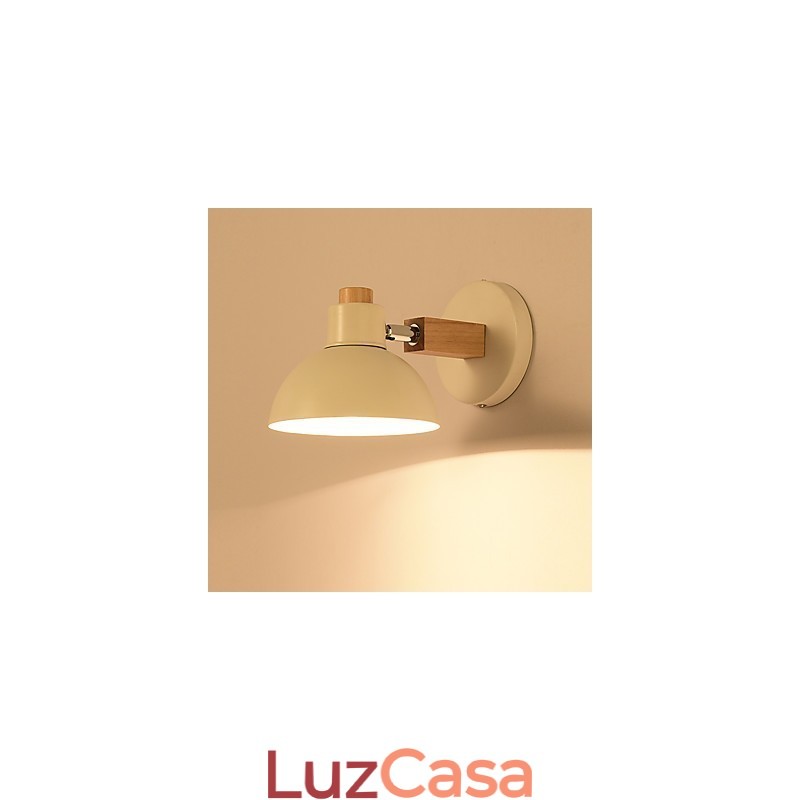 Luminária de parede moderna contemporânea com luz ambiente