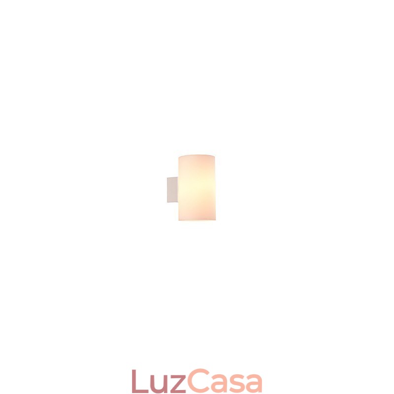 Luminária de parede de vidro para base de metal e cúpula de vidro para luz de quarto