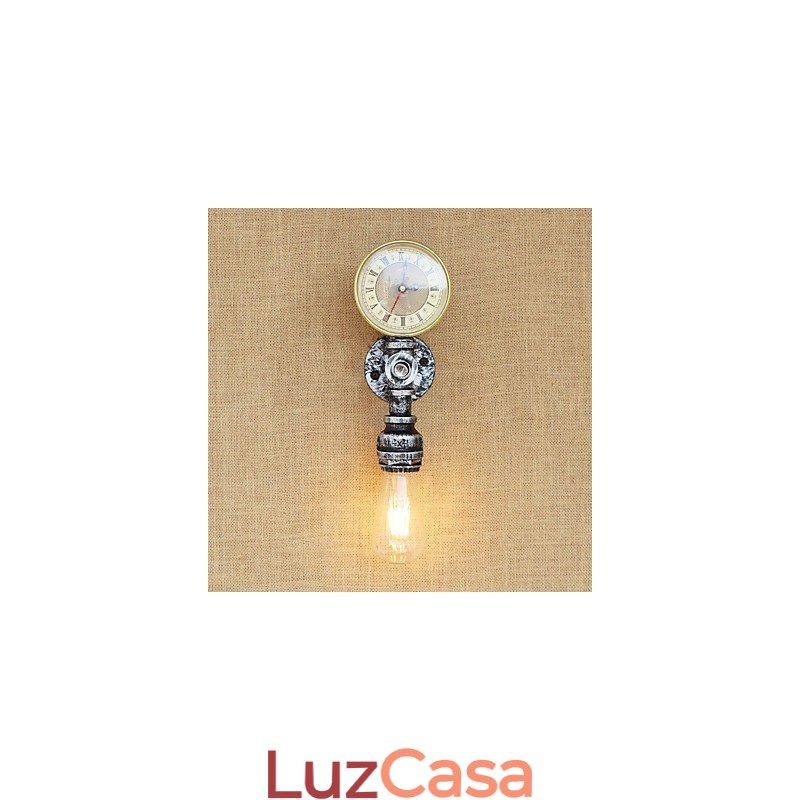 Recurso de pintura retrô country simples para arandelas de parede de luz ambiente estilo mini