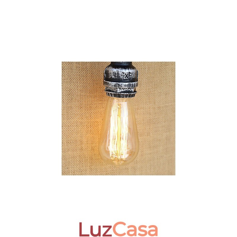 Recurso de pintura retrô country simples para arandelas de parede de luz ambiente estilo mini