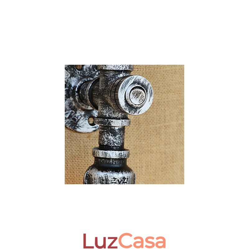 Recurso de pintura retrô country simples para arandelas de parede de luz ambiente estilo mini
