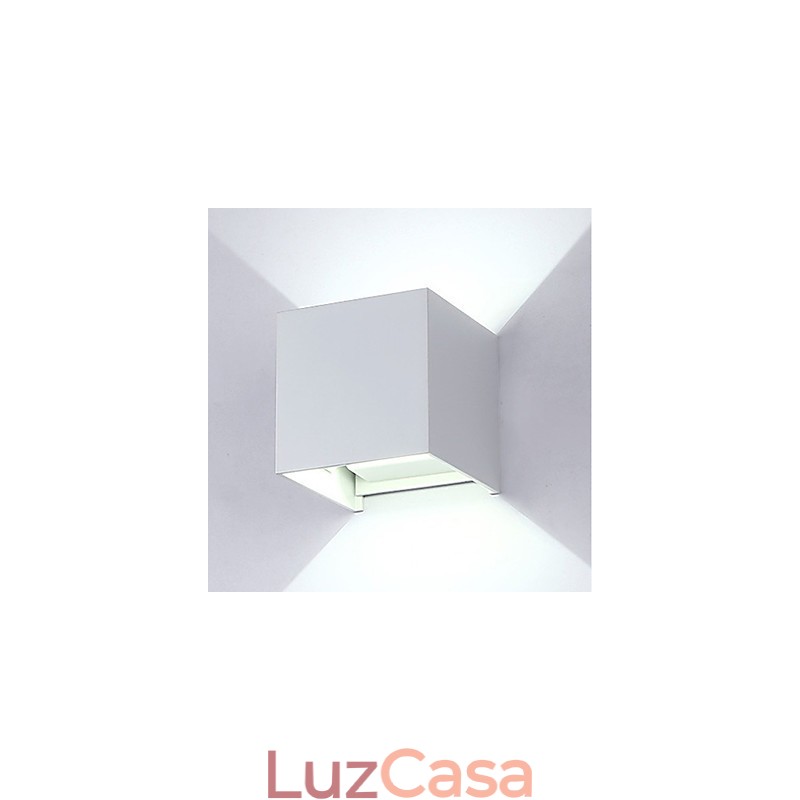 Recurso integrado para arandelas de parede de luz ambiente estilo mini, luminária de parede, cor aleatória