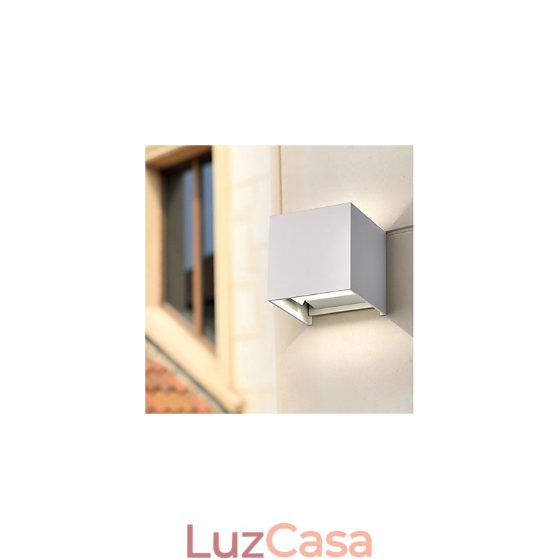 Recurso integrado para arandelas de parede de luz ambiente estilo mini, luminária de parede, cor aleatória