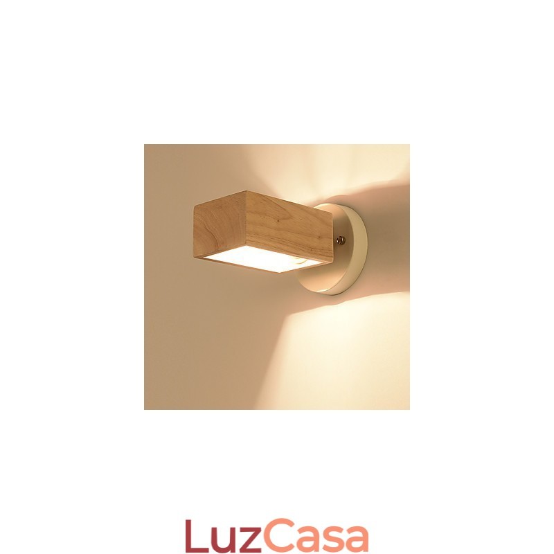 Luminária de parede moderna contemporânea com luz ambiente