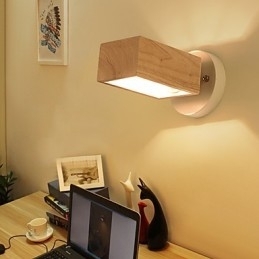 Luminária de parede moderna contemporânea com luz ambiente