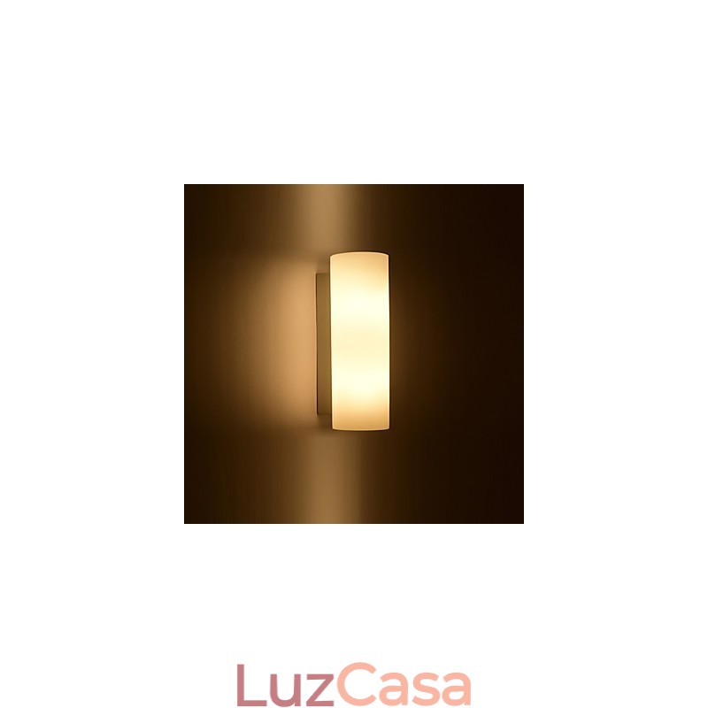 Luminária de parede de vidro moderna contemporânea com luz ambiente, arandelas de parede, luminária de parede