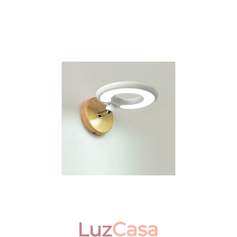 Luminária de parede moderna contemporânea Luminária de parede com luz ambiente Luminária de parede