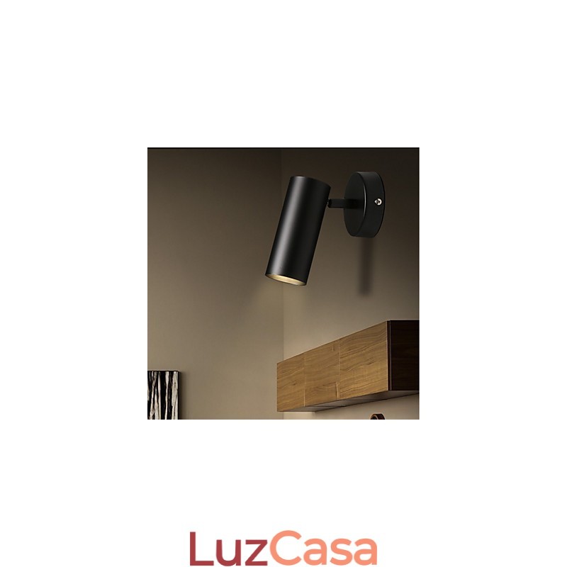 Luminária de parede moderna contemporânea com luz ambiente