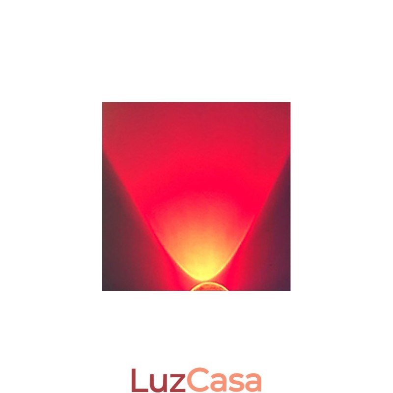 Recurso de novidade integrado para arandelas de parede de luz ambiente estilo mini com vários tons