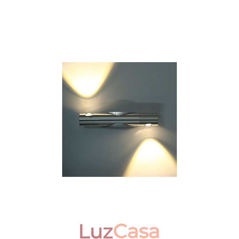 Luminária de parede moderna com ângulo ajustável, holofotes decorativos para estúdio, sala de estar, varanda, corredor, cabeceira, quarto