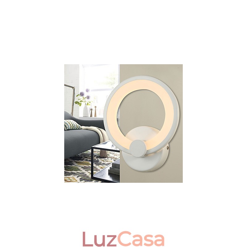 Luminárias de parede modernas estilo simplicidade acrílico sala de estar corredor quarto quartos de hotel lâmpada de cabeceira