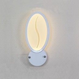 Pintura contemporânea moderna integrada para arandelas de parede com luz ambiente