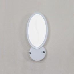 Pintura contemporânea moderna integrada para arandelas de parede com luz ambiente