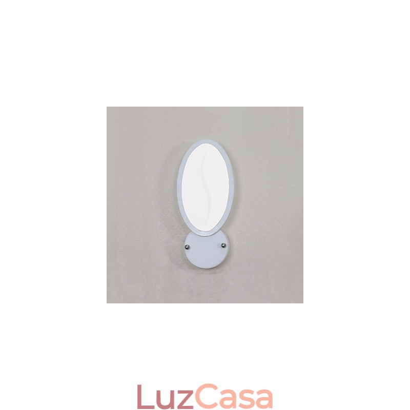 Pintura contemporânea moderna integrada para arandelas de parede com luz ambiente
