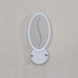 Pintura contemporânea moderna integrada para arandelas de parede com luz ambiente