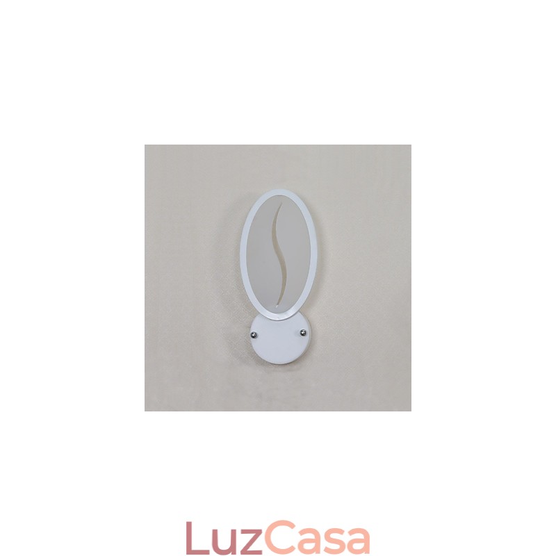 Pintura contemporânea moderna integrada para arandelas de parede com luz ambiente