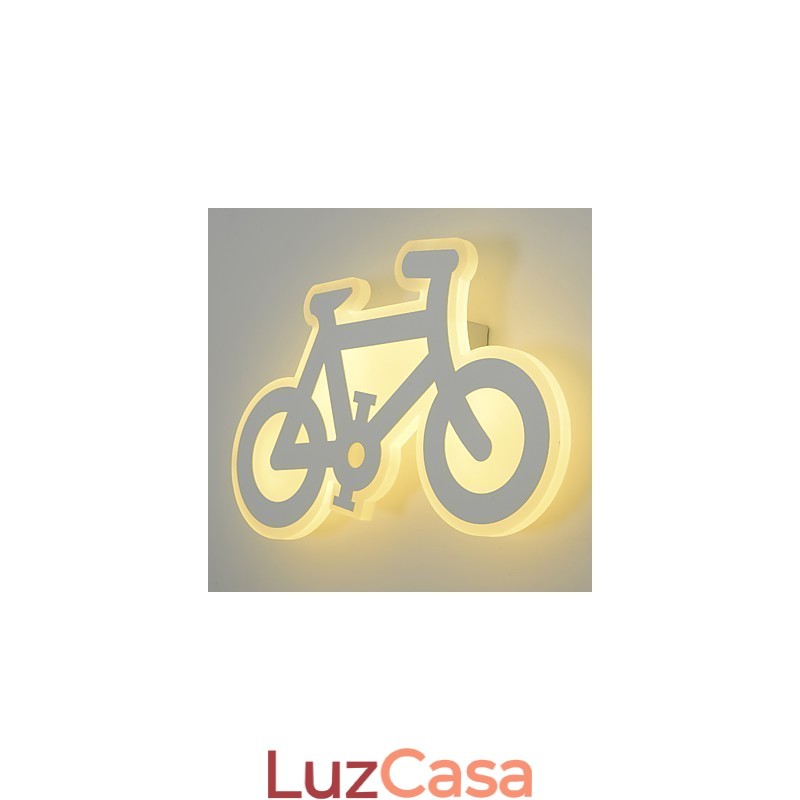 Pintura contemporânea moderna integrada para arandelas de parede com luz ambiente