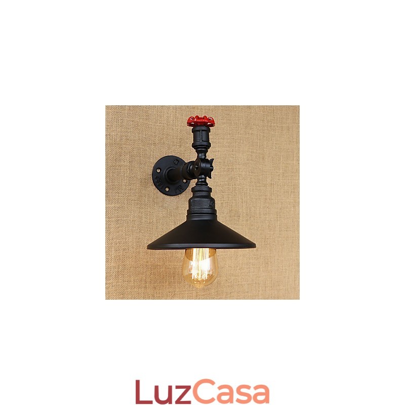 Retro Restaurant Edison Industrial Hoses Single Head Adornment Wall Lamp
