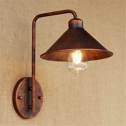 American Country Retro Ferro Decorativo Personalidade Criativa Café Restaurante Iluminação