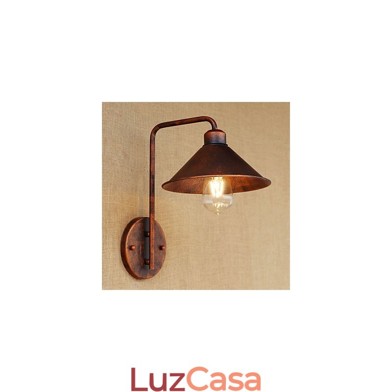 American Country Retro Ferro Decorativo Personalidade Criativa Café Restaurante Iluminação
