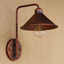 American Country Retro Ferro Decorativo Personalidade Criativa Café Restaurante Iluminação