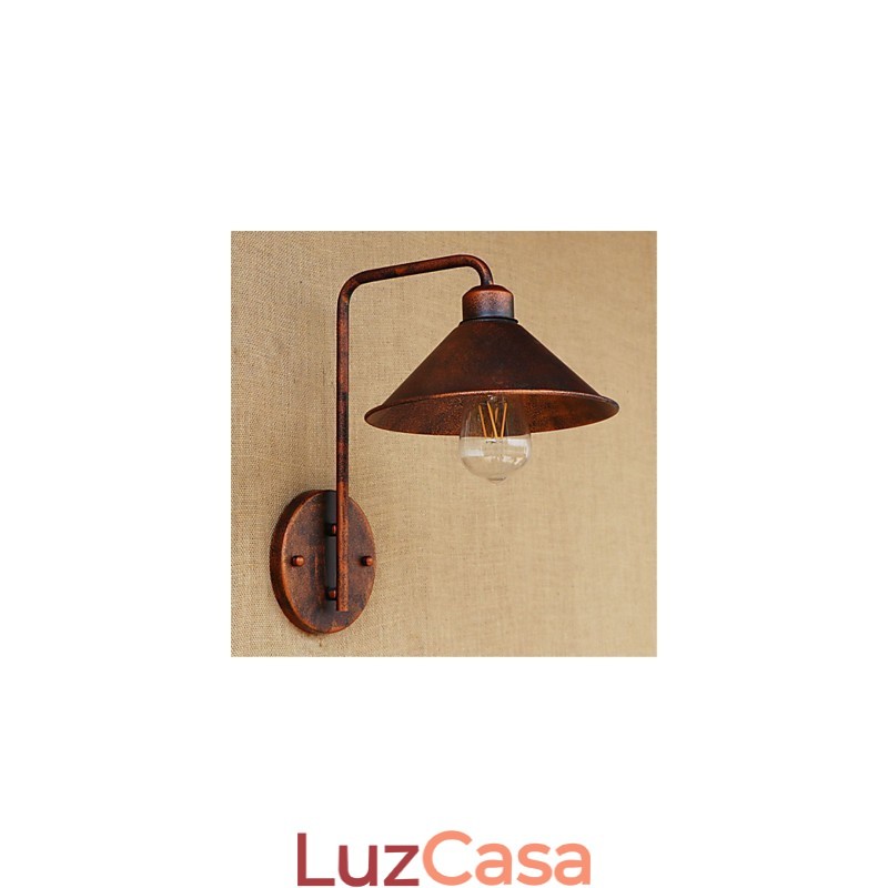 American Country Retro Ferro Decorativo Personalidade Criativa Café Restaurante Iluminação