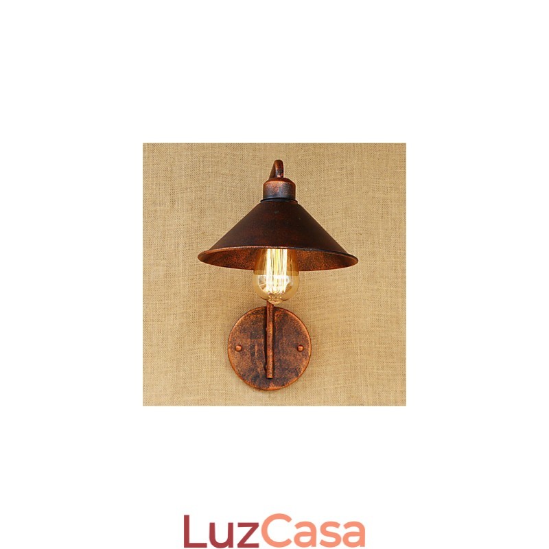 American Country Retro Ferro Decorativo Personalidade Criativa Café Restaurante Iluminação