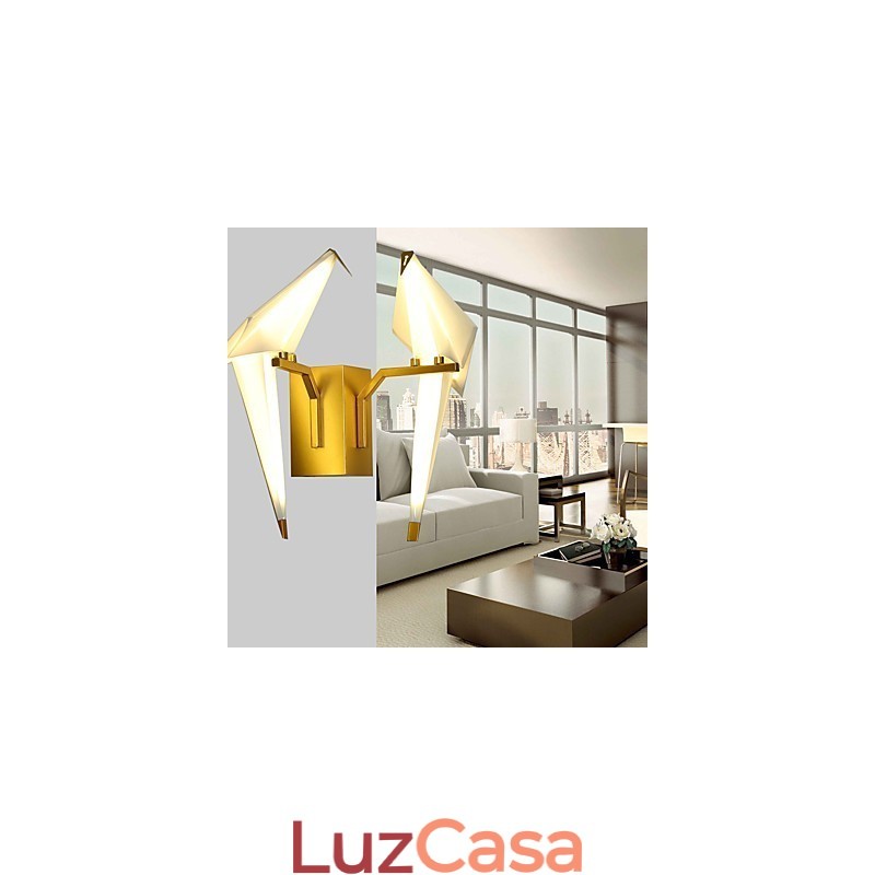 Recurso eletrogalvanizado contemporâneo para arandelas de parede Downlight