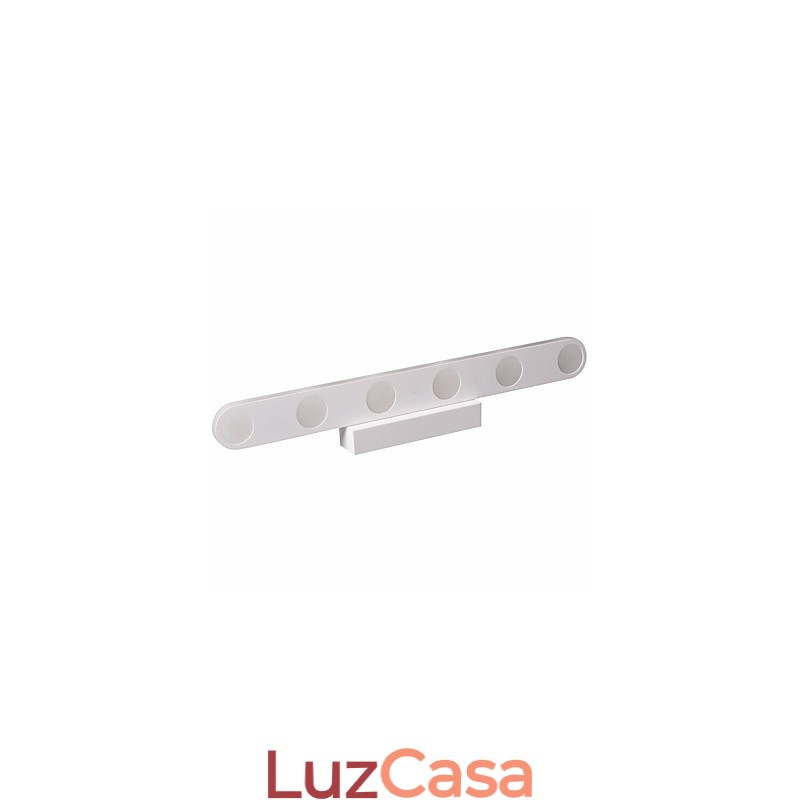 Luminária de parede moderna contemporânea integrada para iluminação de banheiro downlight