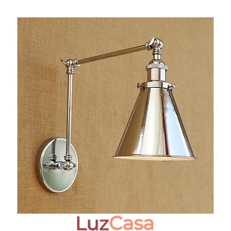 Recurso moderno contemporâneo retrô galvanizado para proteção ocular de braço oscilante, luz ambiente Recurso moderno contemporâneo retrô galvanizado para proteção ocular de braço oscilante, luz ambiente